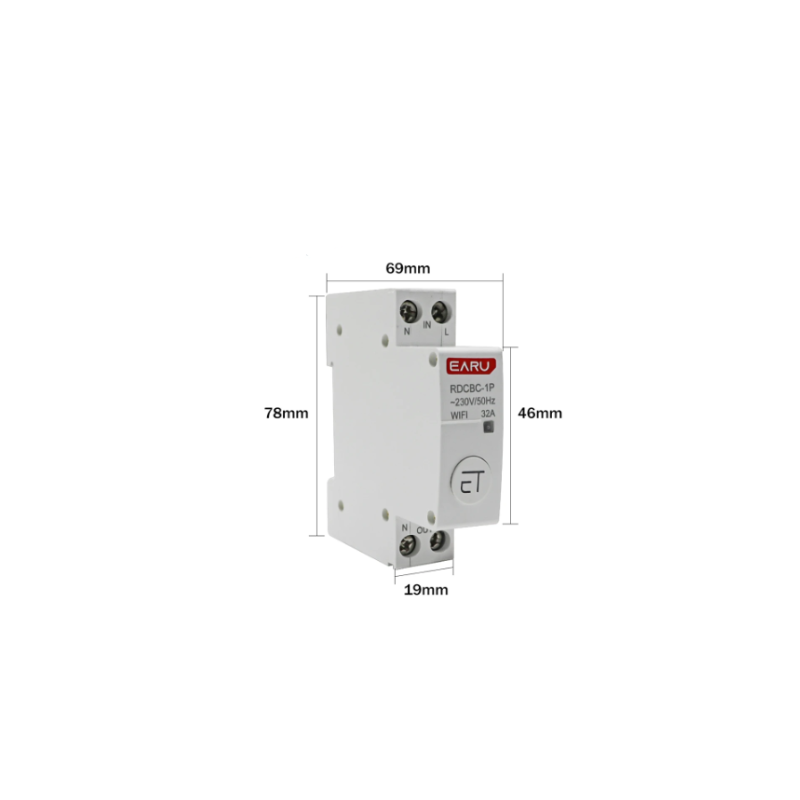 Breaker Wifi 50A Interruptor Inteligente Temporizador